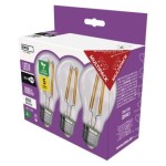 LED žárovka Filament A60 / E27 / 3,8 W (60 W) / 806 lm / neutrální bílá