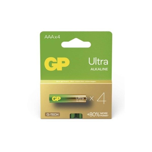 Alkalická baterie GP Ultra AAA (LR03)