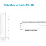 PW 6 GBI Jednozónová vinotéka PHILCO