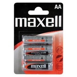 R6 4BP AA Zn MAXELL