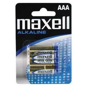 LR03 4BP AAA Alk MAXELL