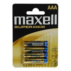 LR03 4BP AAA Super Alk MAXELL