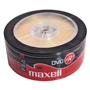 DVD-R 4,7GB 16x 25 275731/520 MAXELL