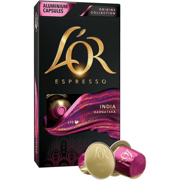 NESPRESSO INDIA KAPSLE 10ks LOR