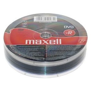 DVD-R 4,7GB 16x 10SH 275730 MAXELL