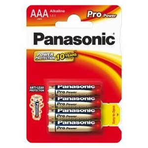 LR03 4BP AAA Pro Power alk PANASONIC