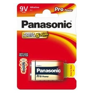 6LR61 1BP 9V Pro Power alk PANASONIC