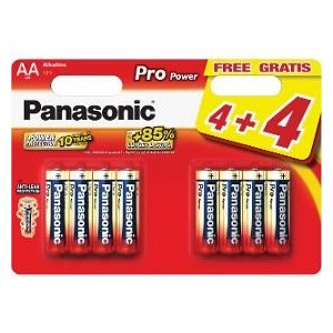 LR6 8BP AA Pro Power alk PANASONIC