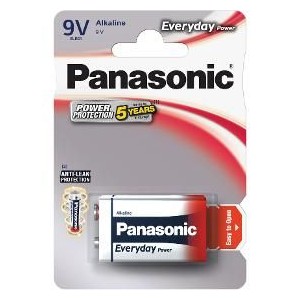 6LR61 1BP 9V Ev Power alk PANASONIC