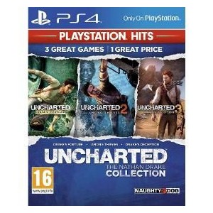 Uncharted Collection set 3 her PS4