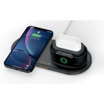 WIRELESS NABÍJEČKA 3v1 ČERNÁ SWISSTEN