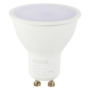 RLL 417 GU10 bulb 9W WW RETLUX