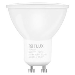 RLL 415 GU10 bulb 5W DL RETLUX