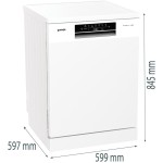 GS642D90W MYČKA 60CM GORENJE