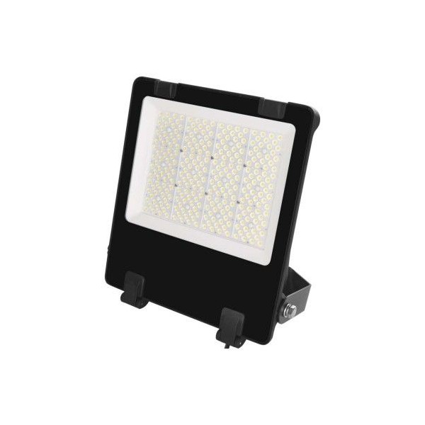 LED reflektor AVENO 150W, černý, neutrální bílá