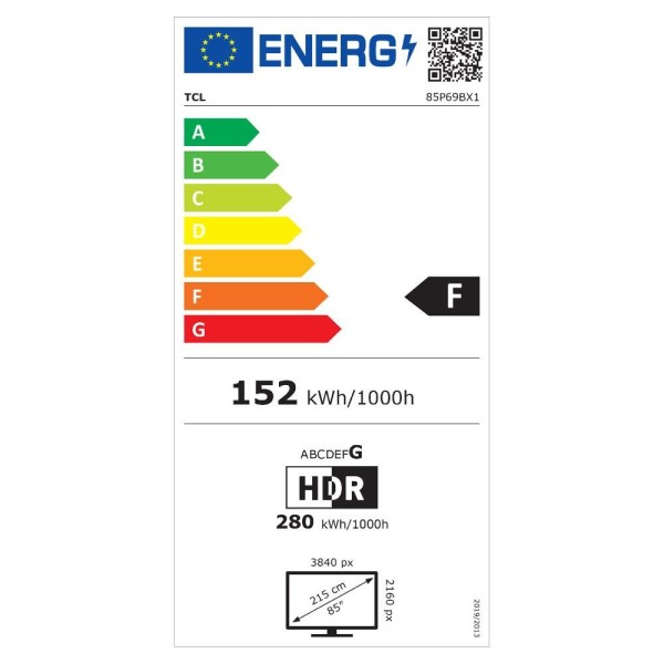 85P69B Direct LED TV TCL