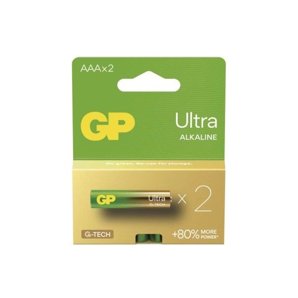 Alkalická baterie GP Ultra AAA (LR03)