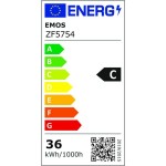 LED žárovka Filament ED90 / E40 / 36 W (327 W) / 6 000 lm / neutrální bílá