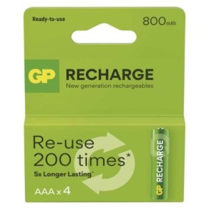 Nabíjecí baterie GP Recharge 800 AAA (HR03) 4ks