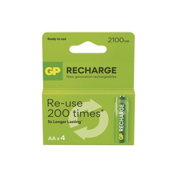 Nabíjecí baterie GP Recharge 2100 AA (HR6) 4ks