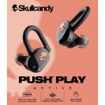 PUSH PLAY ACTIVE TWS Blk / Og SKULLCANDY