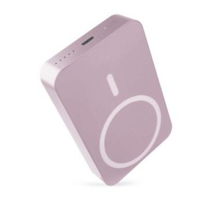 Powerbanka EMOS WI 1046, 10 000 mAh, 20 W+Wireless, lososová