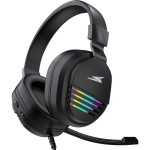 PEARL gaming headset PC LED bk BARACUDA