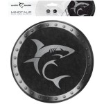 MINOTAUR mouse pad round WHITE SHARK