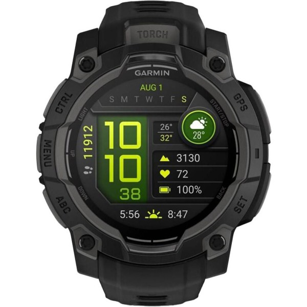 Instinct 3 AMOLED 45mm Black charcGARMIN