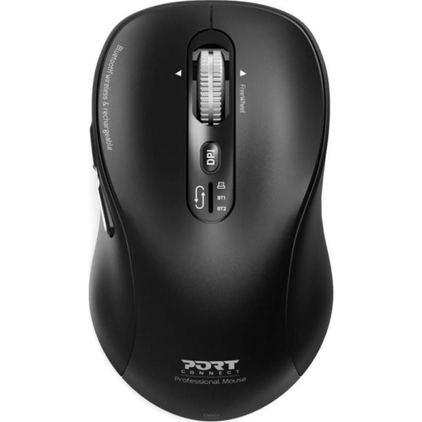 900707C wrl mouse USB-A/C BK PORTCONNECT