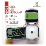 CREE + SMD LED nab. čelovka P3535, 110 lm,55m,Li-Pol 850 mAh