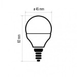 LED žárovka Classic Mini Globe 4W E14 neutrální bílá