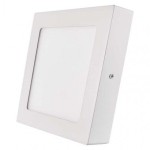 LED panel 170×170, čtvercový přisazený bílý, 12W teplá bílá