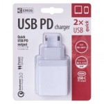 Univerzální USB adaptér PD do sítě 1,5–3,0A (30W) max.