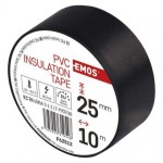 Izolační páska PVC 25mm / 10m černá