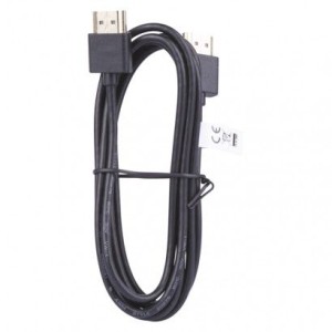 HDMI 2.0 high speed kabel ethernet A vidl.-A vidl. slim 1,5m