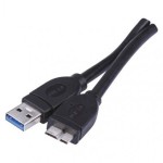 USB kabel 3.0 A vidlice - micro B vidlice 1m