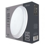 LED přisazené svítidlo Dori, kruhové bílé 18W neutr.b., IP54