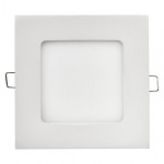 LED panel 120×120, čtvercový vestavný bílý, 6W neutrální b.