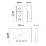 Sada videotelefonu EMOS EM-03M 2WIRE