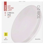 LED přisazené svítidlo TORI, kruhové bílé 24W neutrální b., IP54