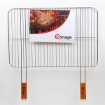 Somagic, Jednoduchá chromová grilovací mřížka 60 x 40 cm