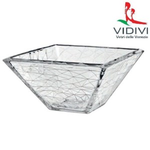 VIDIVI, skleněné misky DOLOMITI, sada 6 x miska 0,74 l, 14 x 14 cm