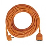 Prodlužovací kabel – spojka, 20m, 3× 1,5mm, oranžový