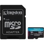 MicroSDXC 64GB U3 V30 70MB/W KINGSTON