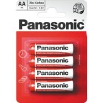 R6 4BP AA Red zn PANASONIC