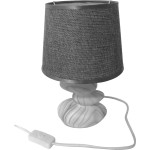 DUE ESSE, Stolní lampa efekt mramoru 28 cm, světlý