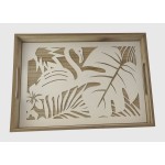 DUE ESSE, Podnos TROPIC s uchy 35 x 25 cm