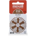 AZ312/PR41 ZINK AIR 6PK MAXELL