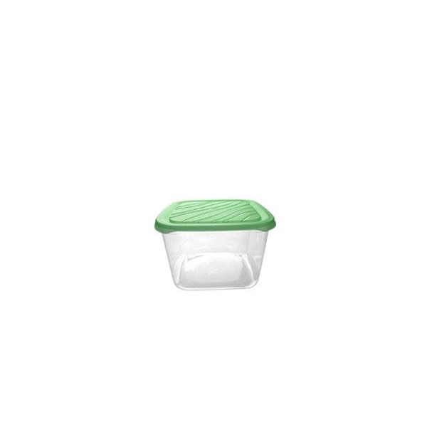 Mega Plast, Dóza Frigo basic 19,5 x 19,5 x 13 cm (3 l), hranatá, růžová, žlutá, modrá nebo zelená